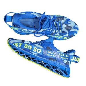 Just So So TM Will 5,400 lb Weight Securing System Blue Camo 7 US Mens (40 EURO)